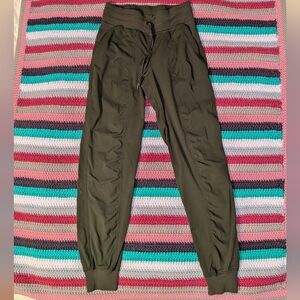 Lululemon Dance Studio Olive Green Jogger Pants, 2